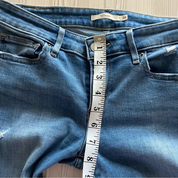 Levi’s 711 Skinny Jeans size 26 - Picture 3 of 13